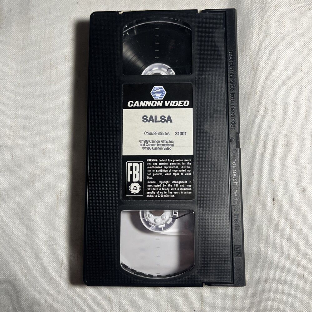 Salsa (VHS 1988) Robby Rosa & Rodney Harvey - Picture 3 of 3